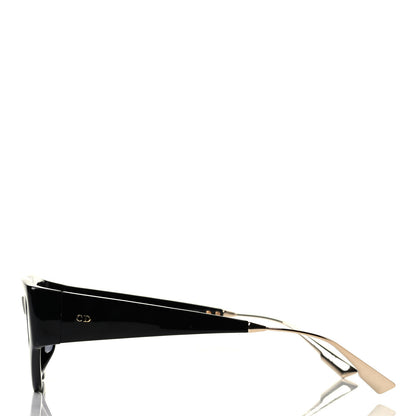 Christian Dior Acetate Square DiorID1 Sunglasses Black 3 of 5