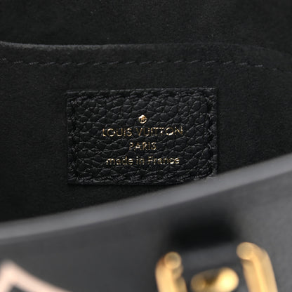 Louis Vuitton Empreinte Monogram Giant Petit Sac Plat Black Beige 6 of 9