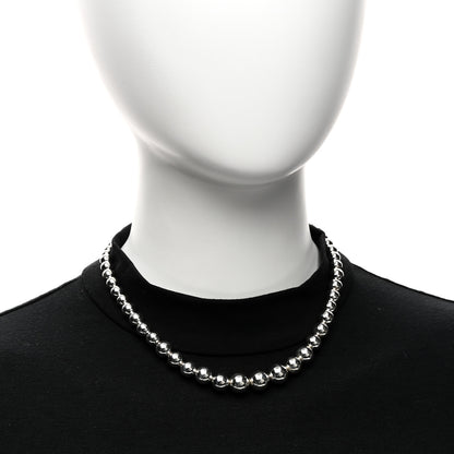 Tiffany Sterling Silver HardWear Graduated Ball Necklace 2 of 4