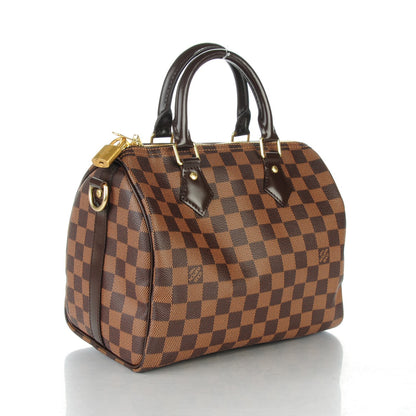 Louis Vuitton Damier Ebene Speedy Bandouliere 25 3 of 7