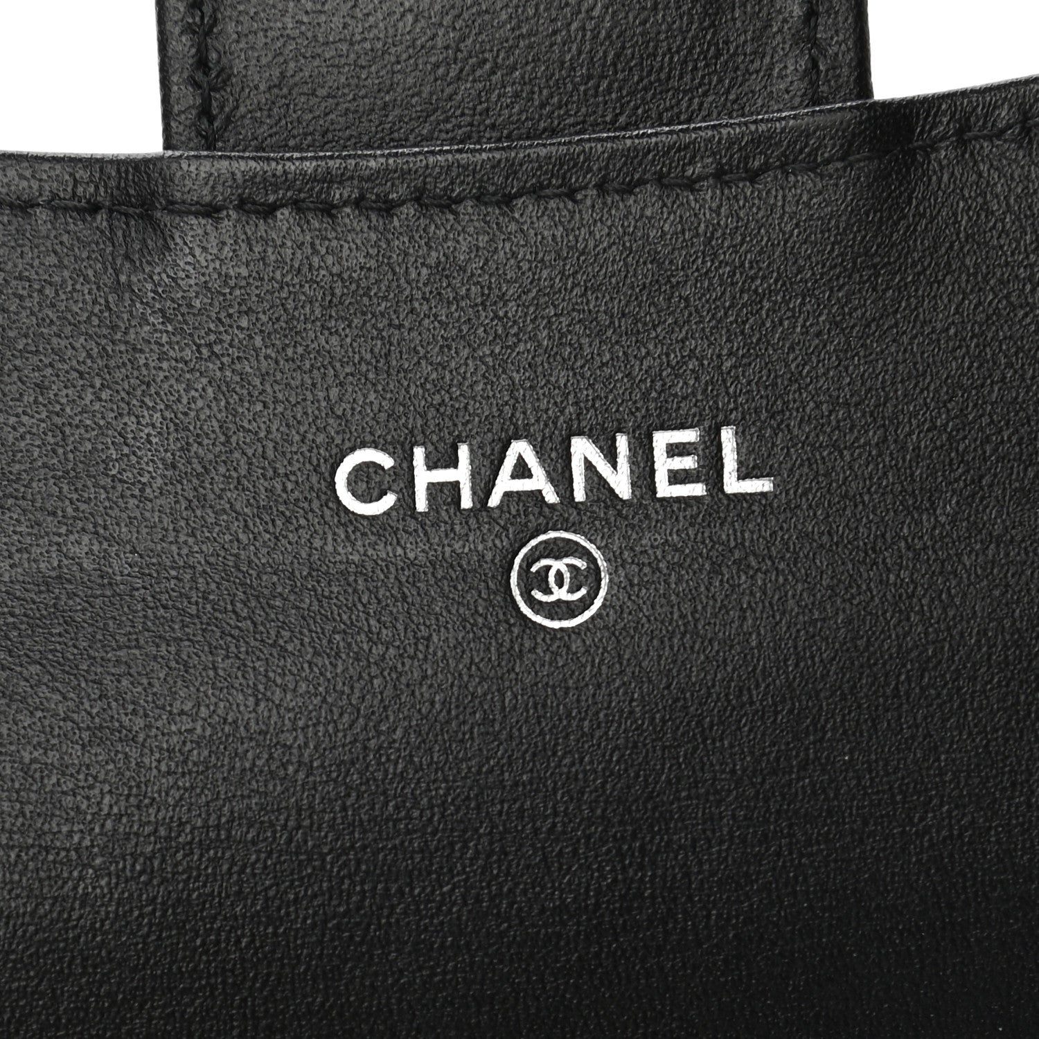Chanel Aged Calfskin Chevron Quilted Reissue Flap Card Holder So Black 6 of 8