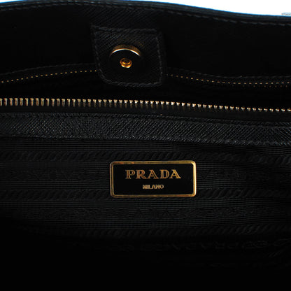 Prada Saffiano Lux Large Tote Black 7 of 10