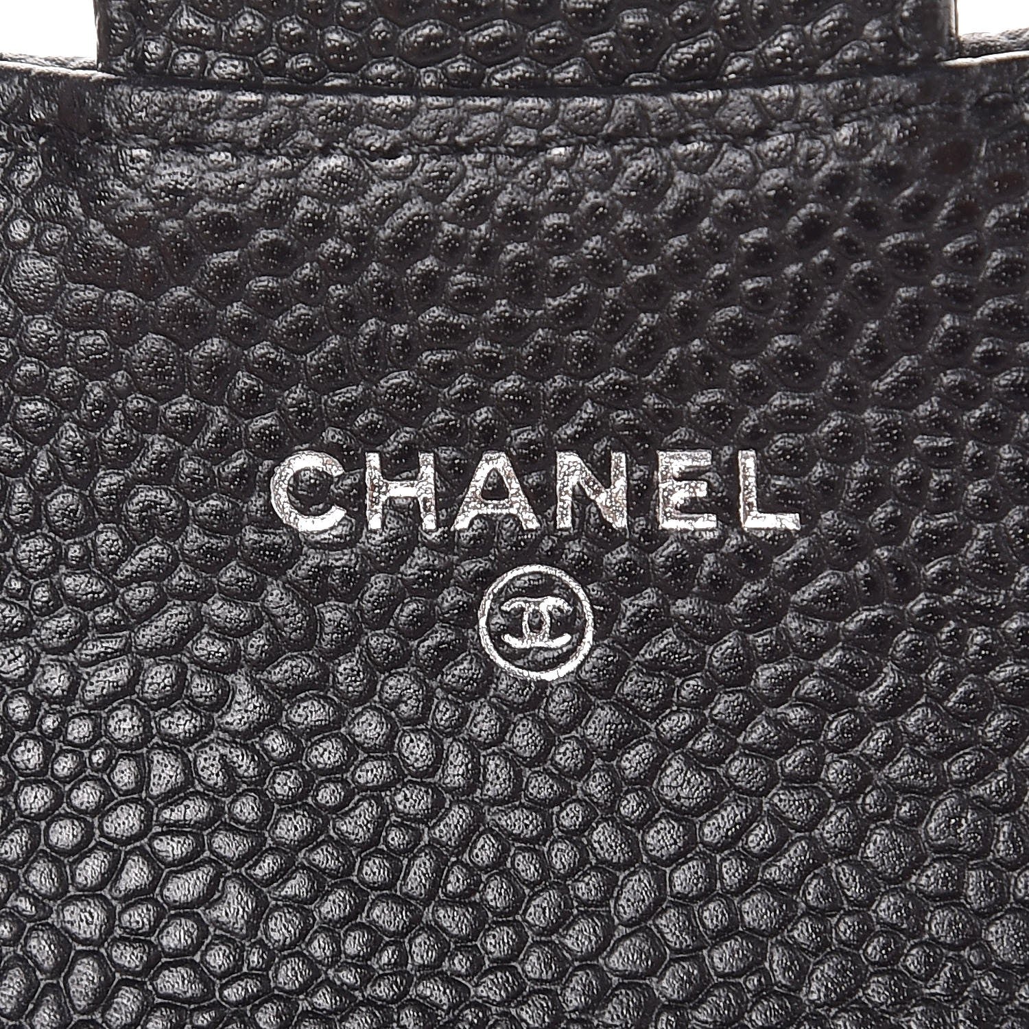 Chanel Caviar Quilted Flap Card Holder Black 6 of 9