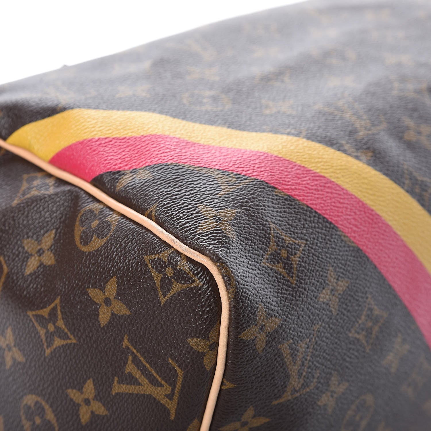Louis Vuitton Monogram My LV Heritage Speedy 30 Fuchsia Yellow 14 of 17
