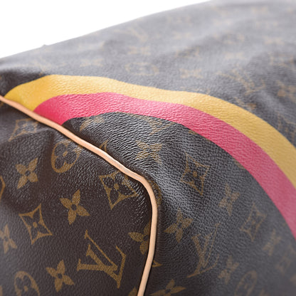 Louis Vuitton Monogram My LV Heritage Speedy 30 Fuchsia Yellow 14 of 17