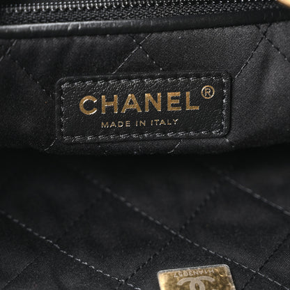 Chanel Calfskin Quilted Small Chanel 22 Black 7 of 11