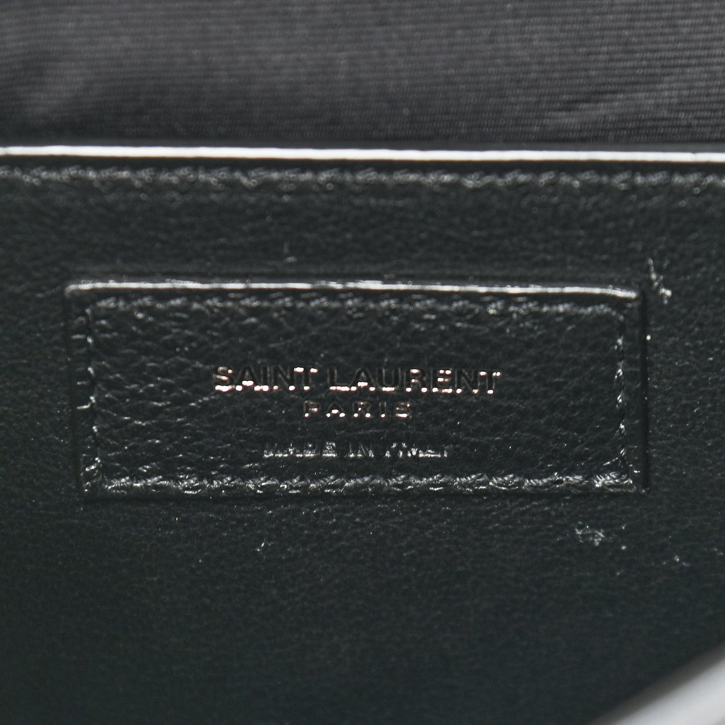Crinkled Calfskin Matelasse Monogram Baby Niki Chain Satchel Storm