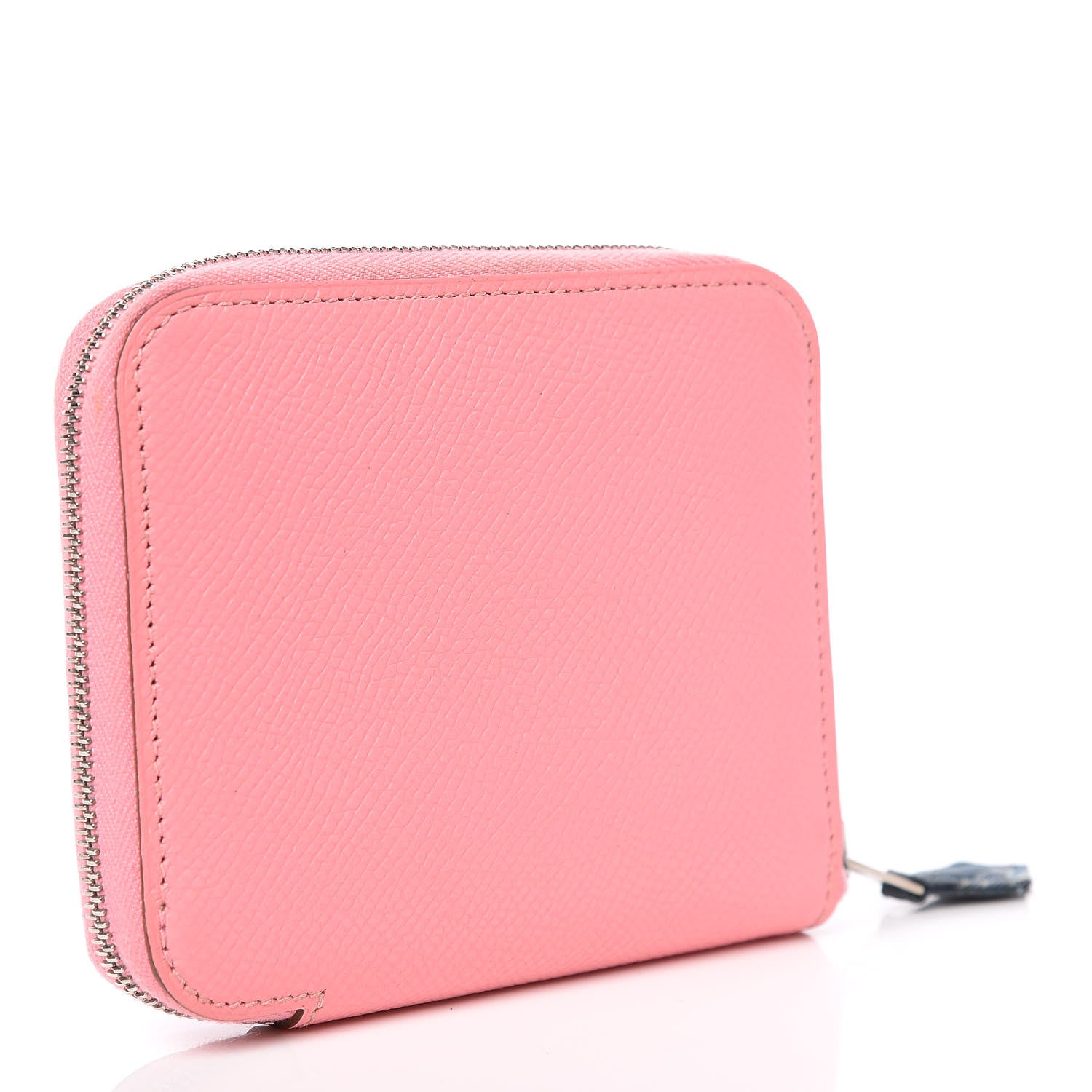 Hermes Epsom Silk'in Compact Wallet Rose Confetti Colvert 3 of 12