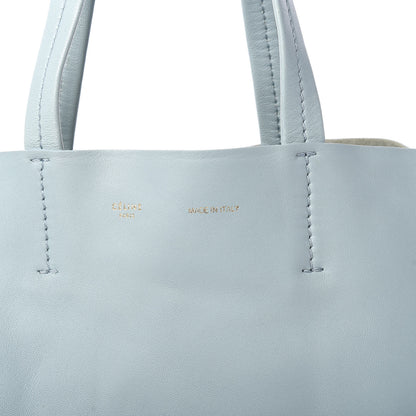 Celine Lambskin Vertical Bi-Cabas Glacier Red 9 of 9