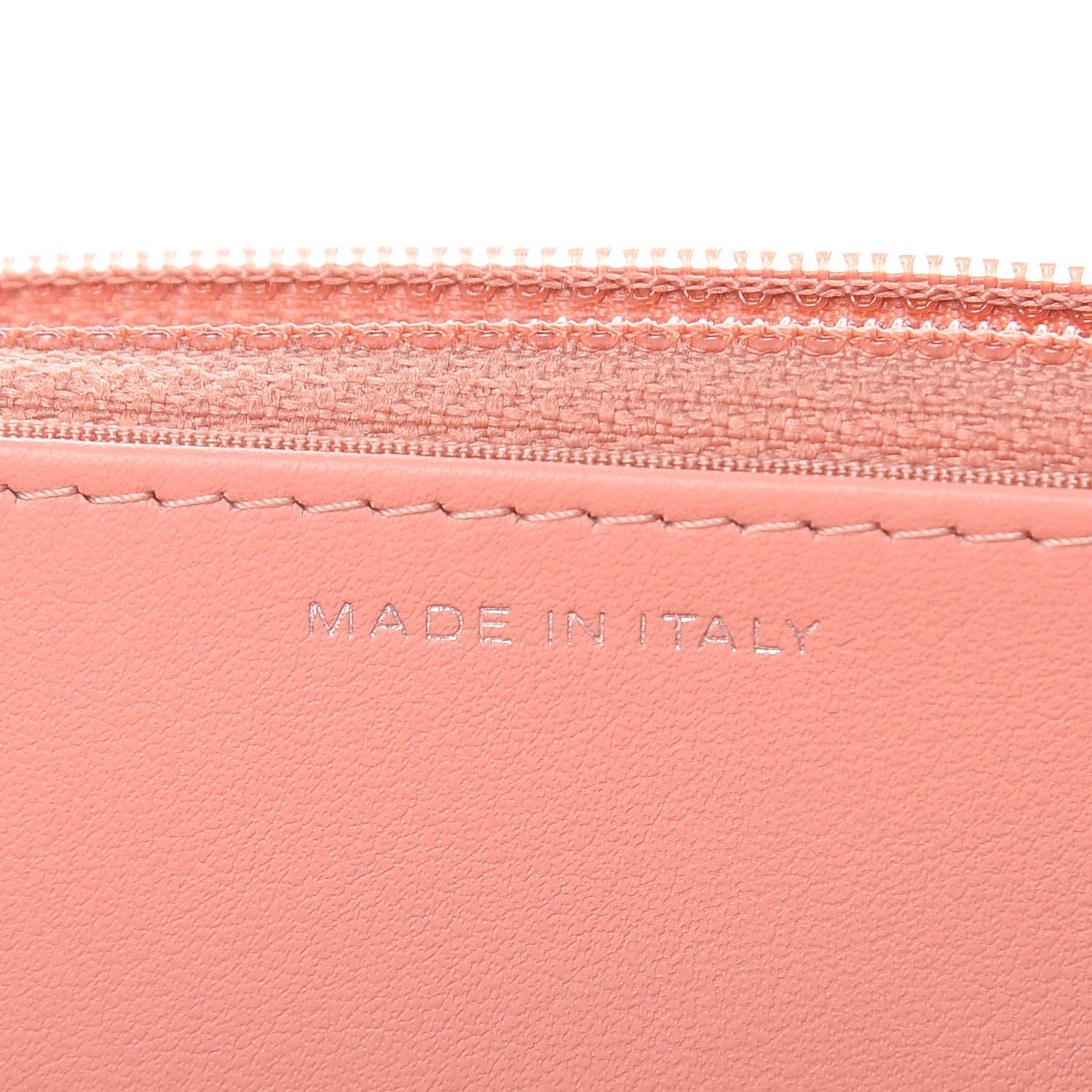 Chanel Goatskin Camellia Embossed Wallet On Chain WOC Light Pink 7 of 12
