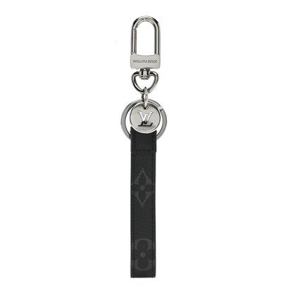 Louis Vuitton Monogram Eclipse Dragonne Bag Charm Key Holder 1 of 4