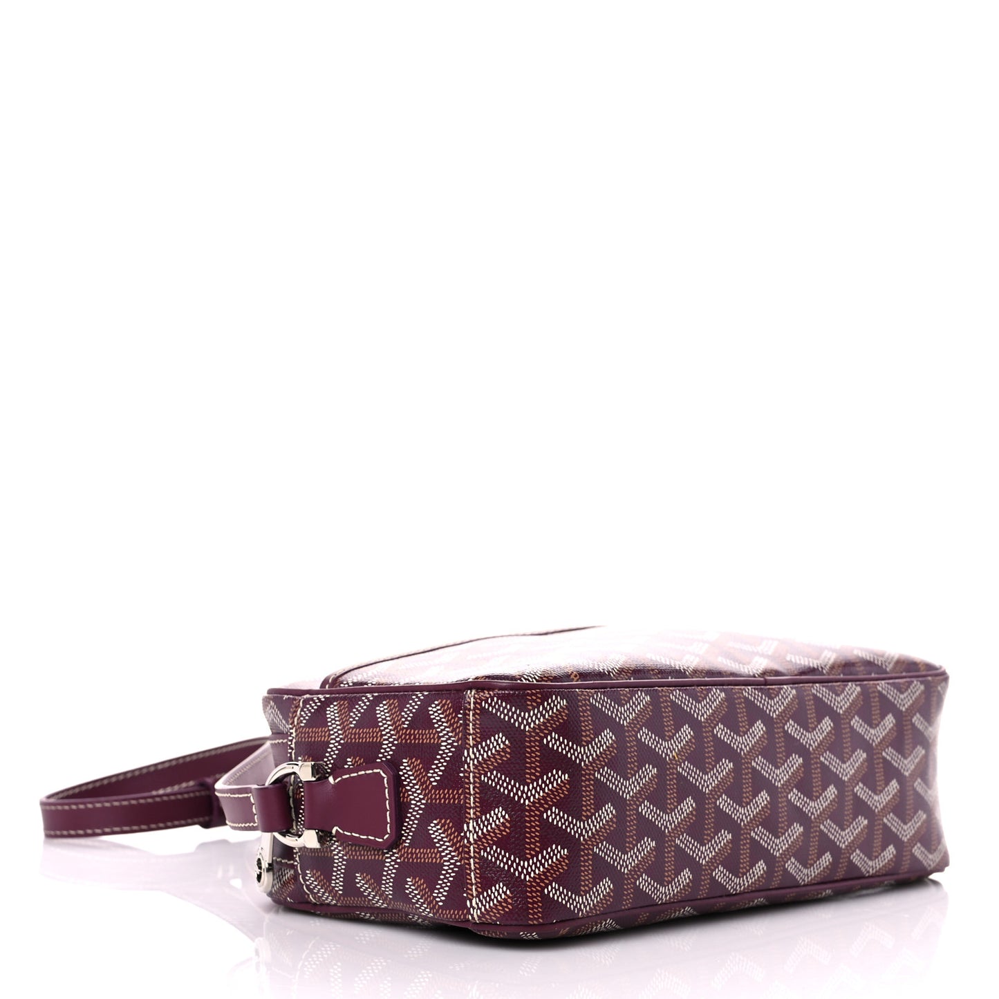 Goyardine Sac Cap Vert Burgundy