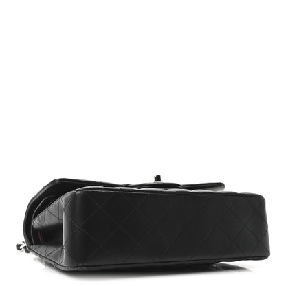 Chanel Lambskin Quilted Small Double Flap Black 4 of 10