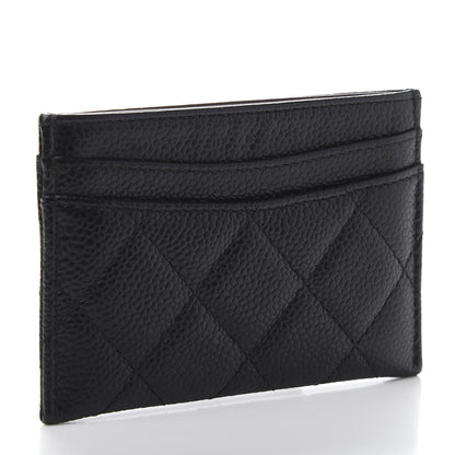 Chanel Caviar Quilted Card Holder Black 3 of 11
