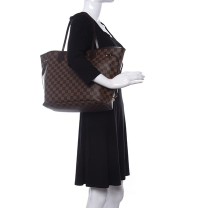 Louis Vuitton Damier Ebene Neverfull MM 2 of 16