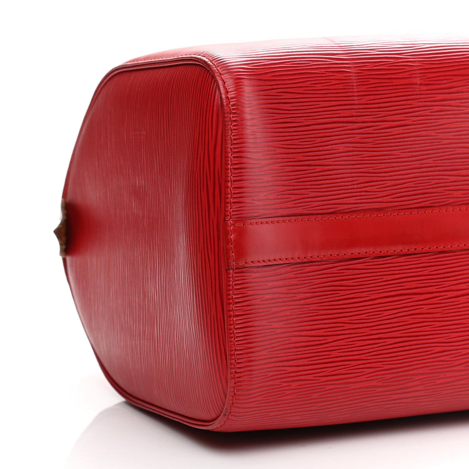 Louis Vuitton Epi Speedy 30 Castillan Red 9 of 18