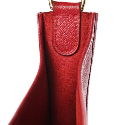 Hermes Courchevel Evelyne GM Rouge Vif 9 of 15