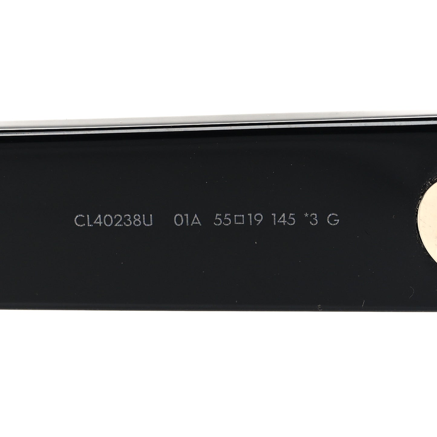 Acetate Triomphe 01 Sunglasses CL 40238U Black
