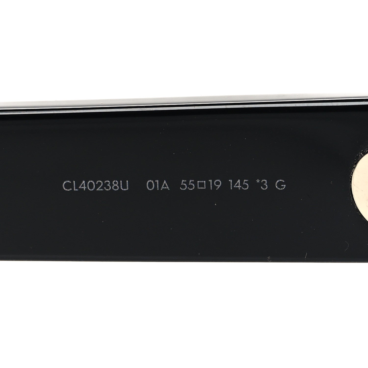 Celine Acetate Triomphe 01 Sunglasses CL 40238U Black 6 of 7