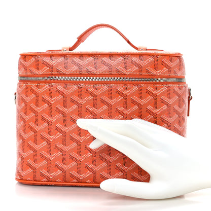 Goyard Goyardine Muse Vanity Case Orange 3 of 12