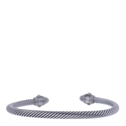David Yurman Darkened Sterling Silver 5mm Renaissance Bracelet 3 of 4