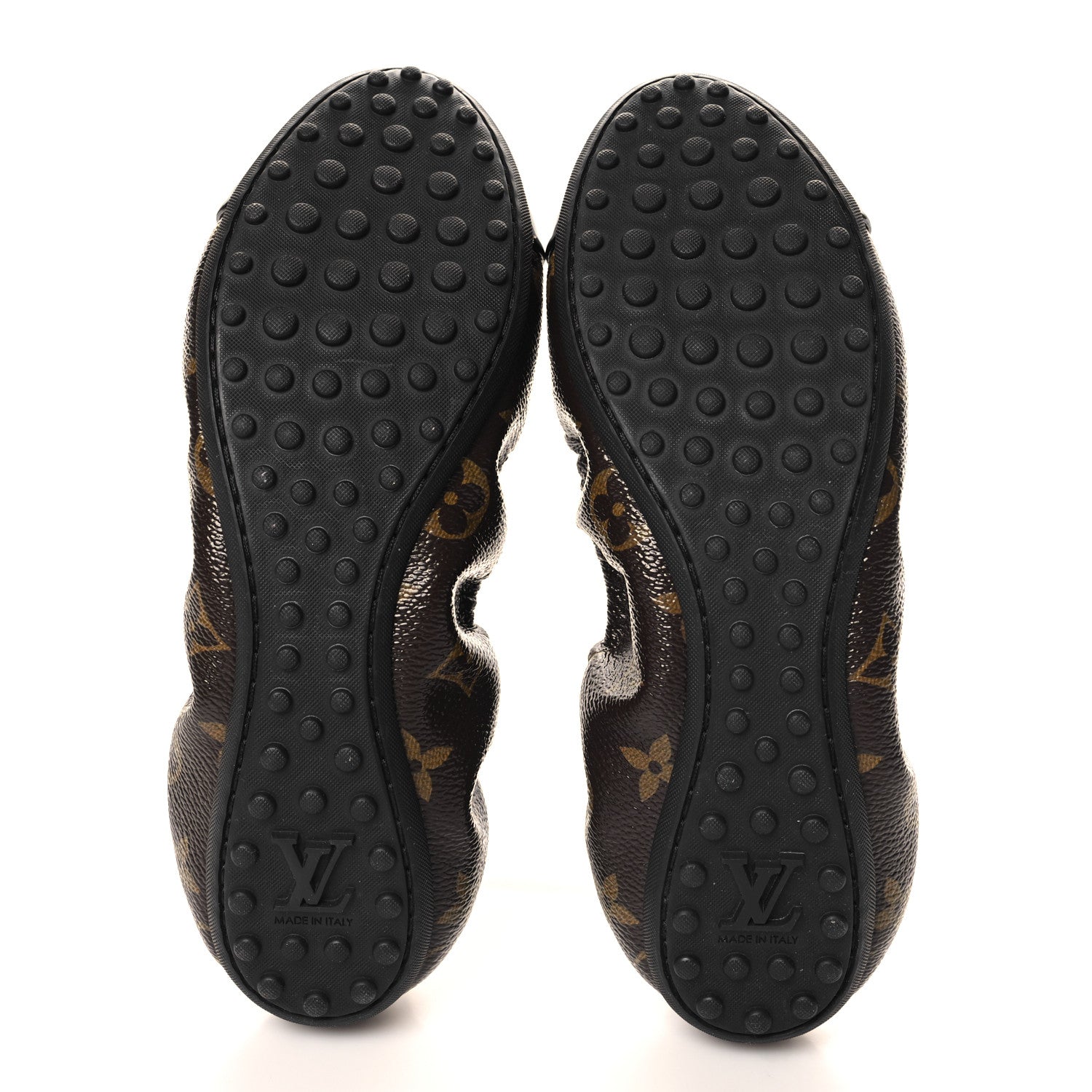 Louis Vuitton Monogram Flirty Ballerina Flats 37.5 Black 6 of 8