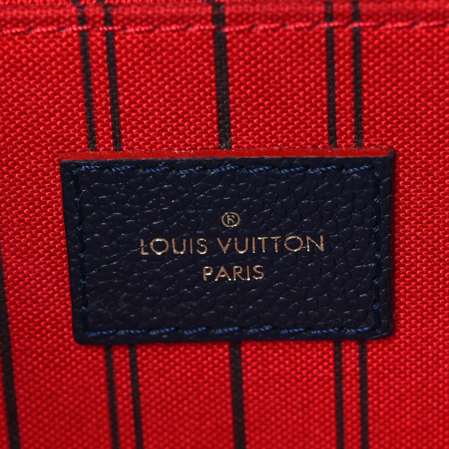 Louis Vuitton Empreinte Pochette Metis Marine Rouge 6 of 9