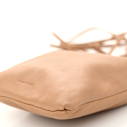 The Row Nappa Bourse Phone Pouch Crossbody Bag Beige 10 of 10