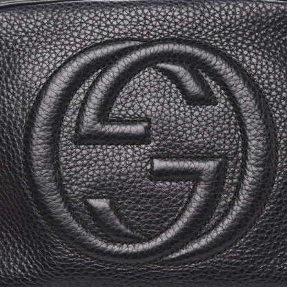 Gucci Pebbled Calfskin Small Soho Disco Bag Black 11 of 13