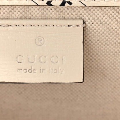 Gucci X BALENCIAGA Calfskin Logo Print Small Dionysus Shoulder Bag White 7 of 11