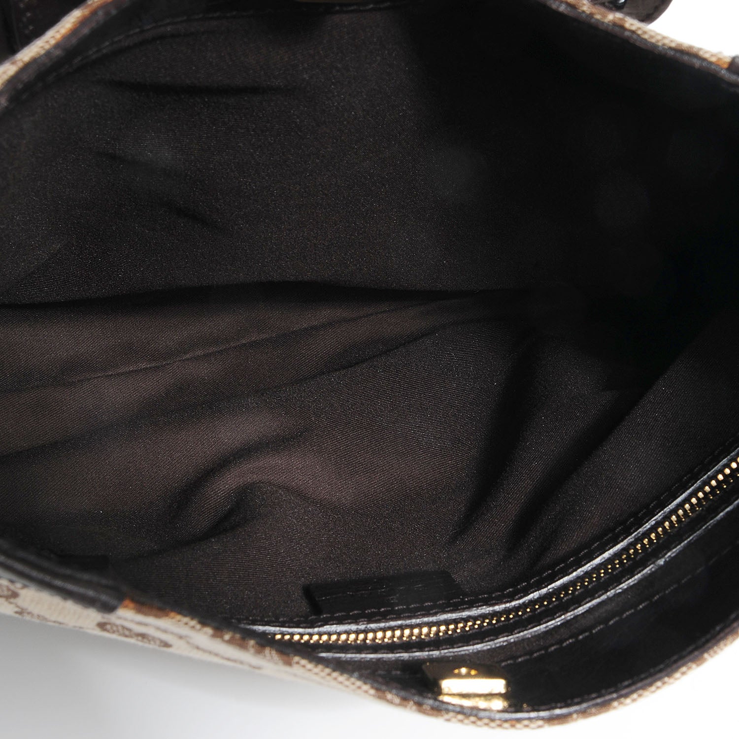 Gucci Monogram Hasler Hobo Dark Brown 5 of 7