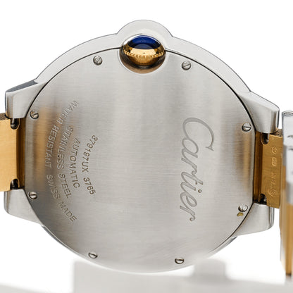 Cartier Stainless Steel 18K Yellow Gold 42mm Ballon Bleu De Cartier Automatic Watch 4 of 4