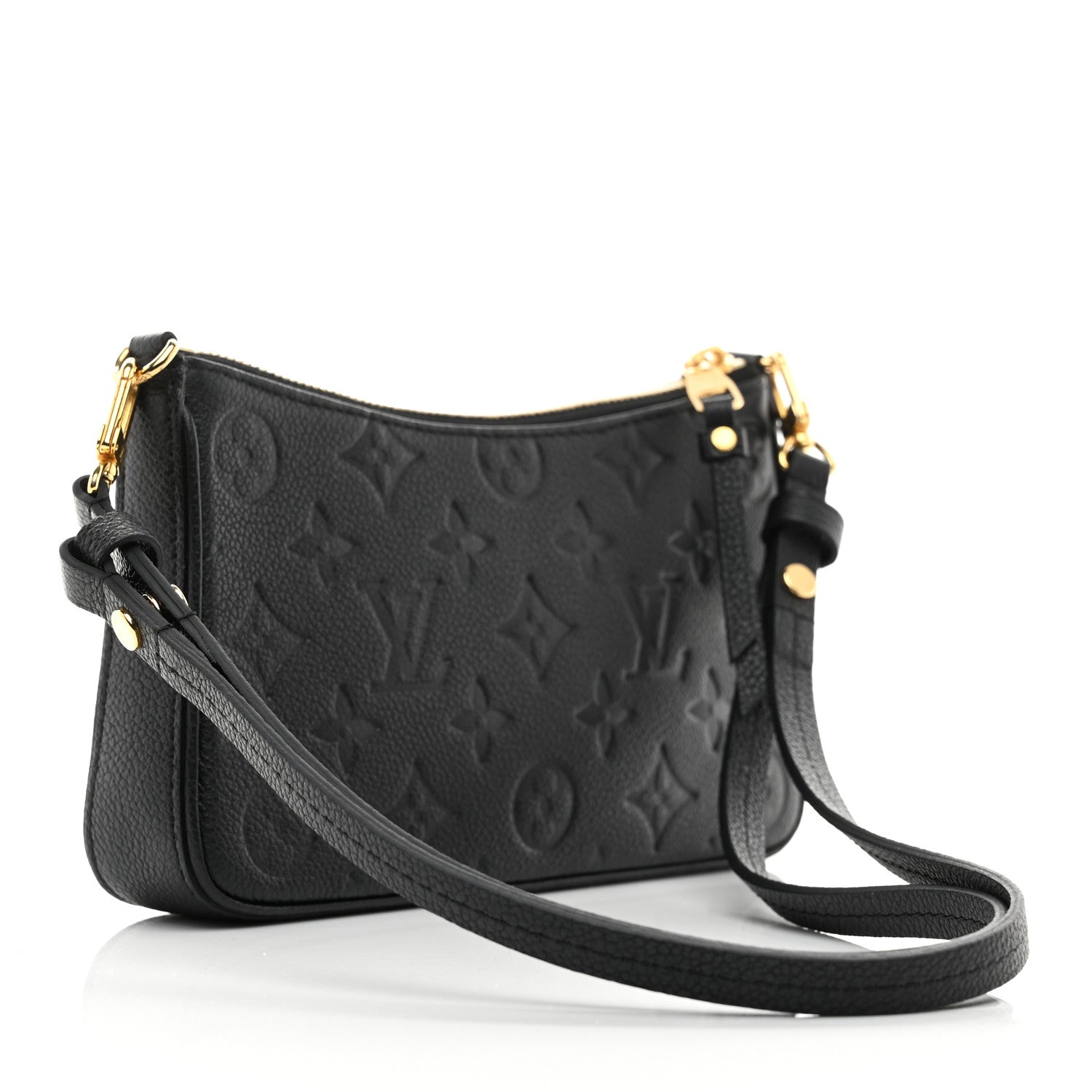 Louis Vuitton Empreinte Easy Pouch On Strap Black 3 of 9