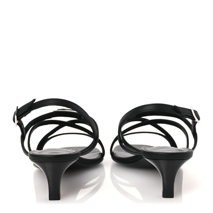 Hermes Calfskin Muse 40 Sandal 37 Black 6 of 13