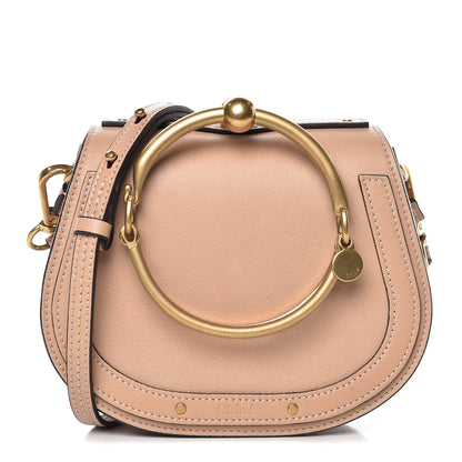 Chloe Calfskin Suede Small Nile Bracelet Bag Biscotti Beige 1 of 10