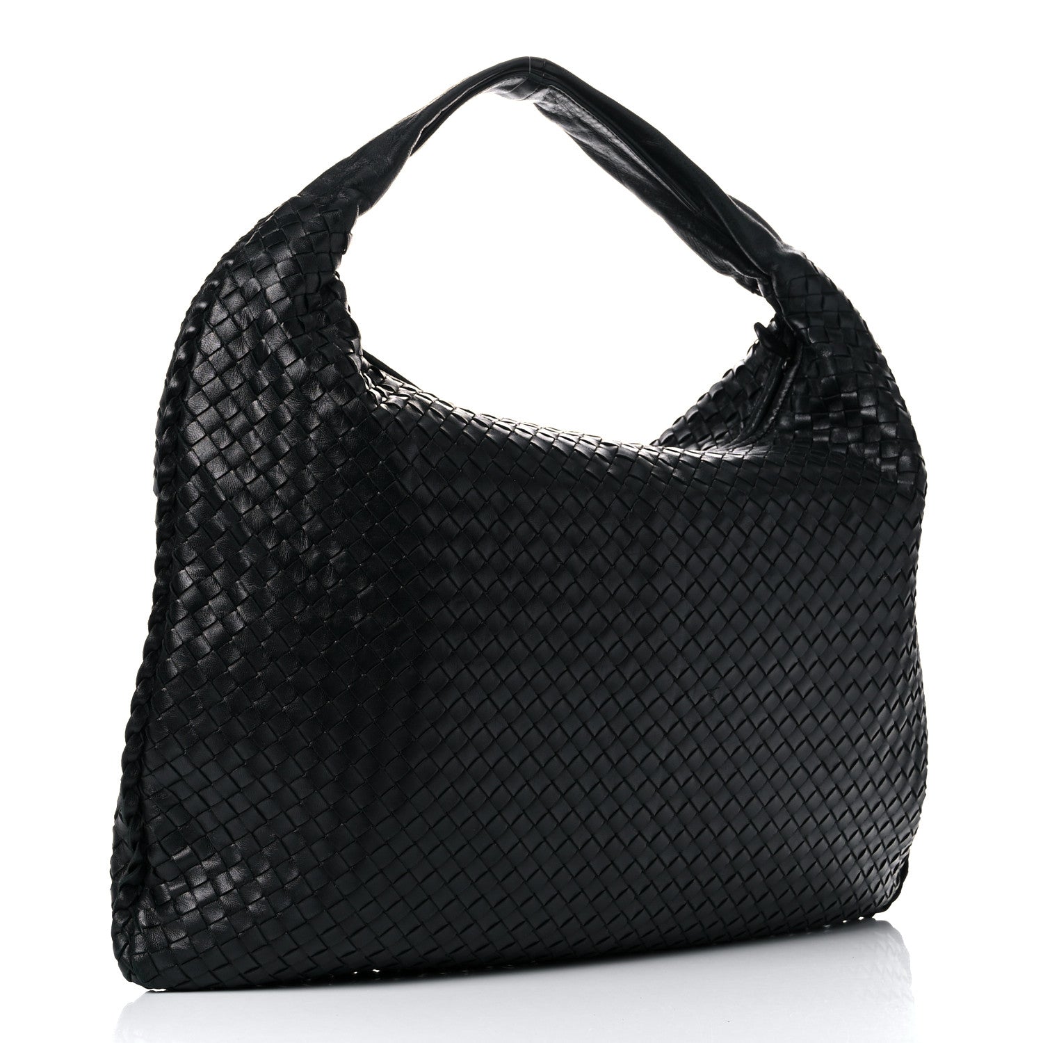 Bottega Veneta Nappa Intrecciato Maxi Veneta Hobo Black 6 of 23