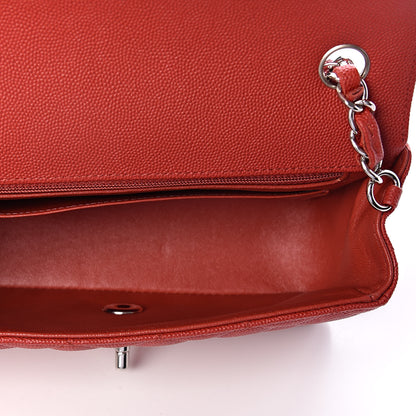 Chanel Caviar Quilted Mini Rectangular Flap Red 5 of 10
