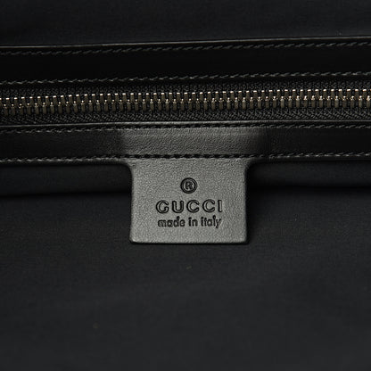 Gucci Calfskin Small GucciGhost Drawstring Backpack Black 6 of 10