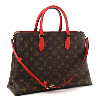 Louis Vuitton Monogram Flower Tote Coquelicot 3 of 9