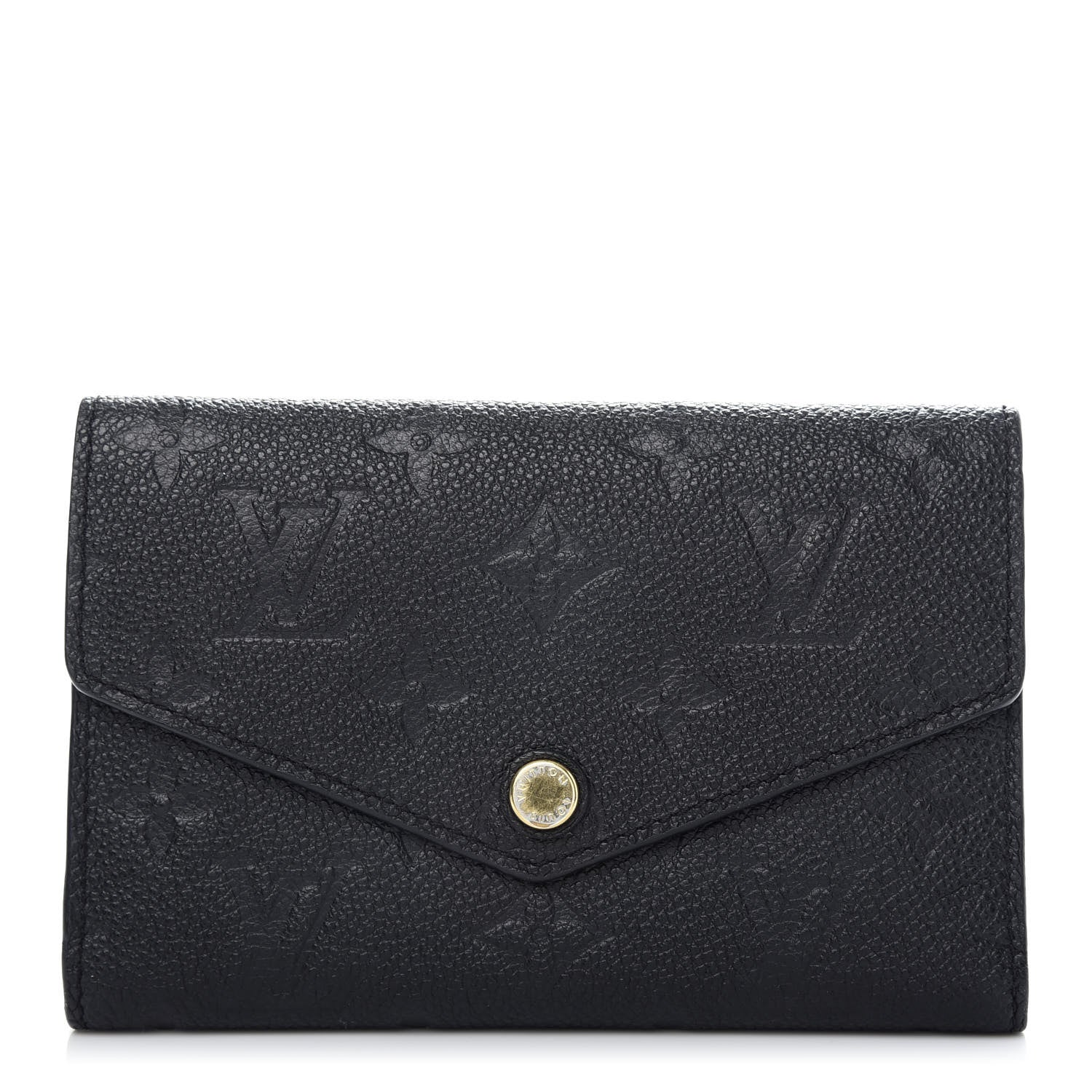 Louis Vuitton Empreinte Compact Curieuse Wallet Black 1 of 6
