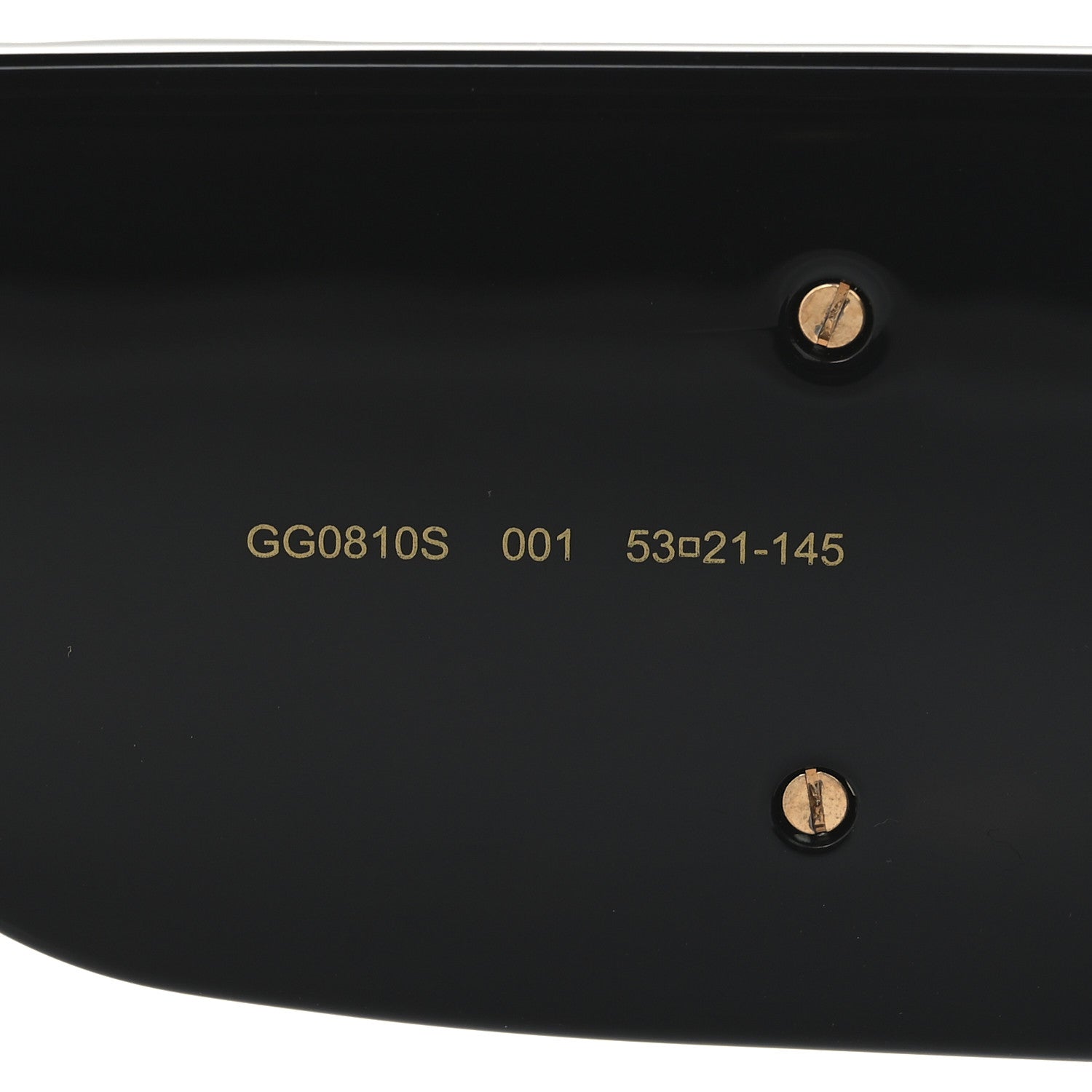 Gucci Acetate Frame GG Marmont Logo Sunglasses GG0810S Black 6 of 7