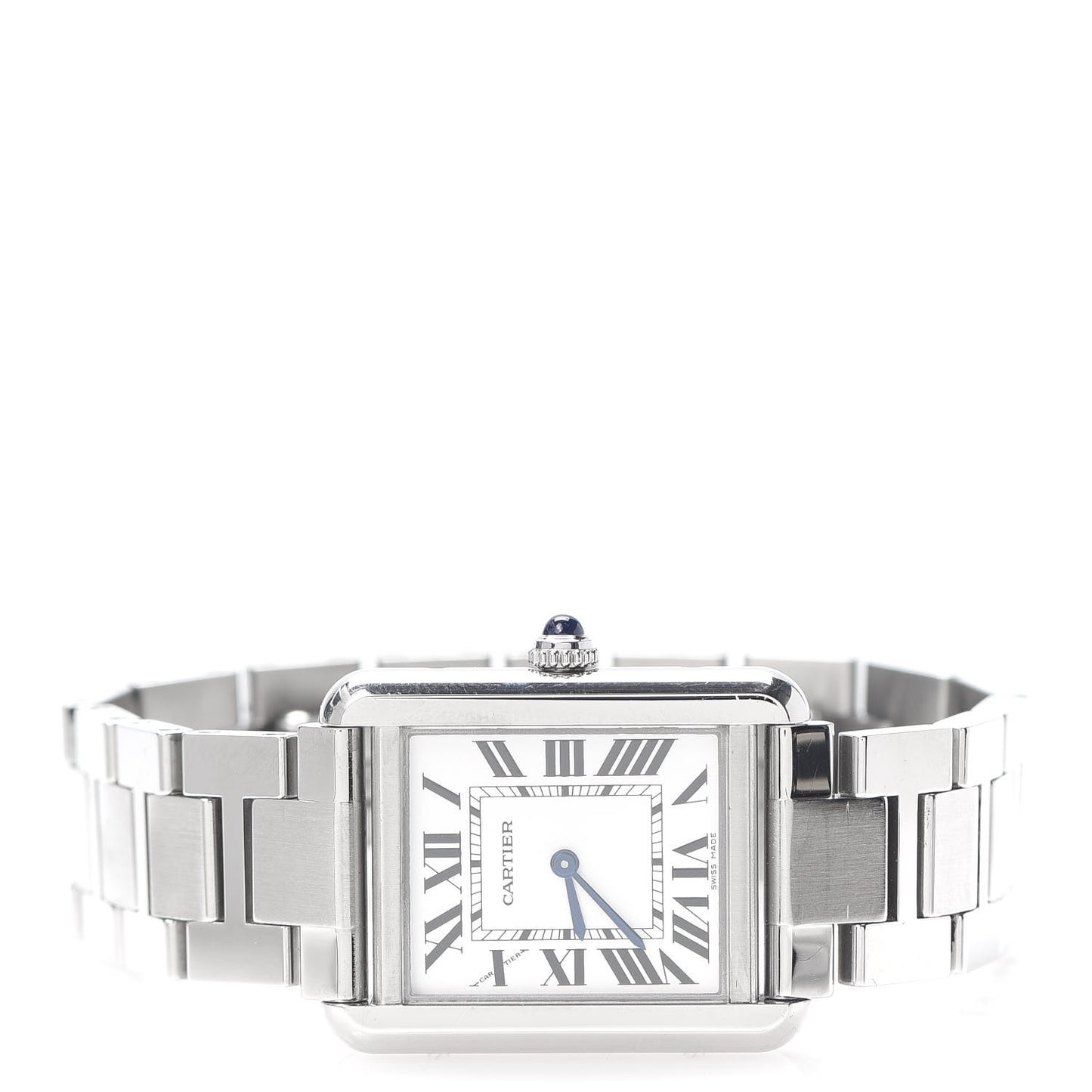 Stainless Steel 24mm Tank Solo Quartz Watch