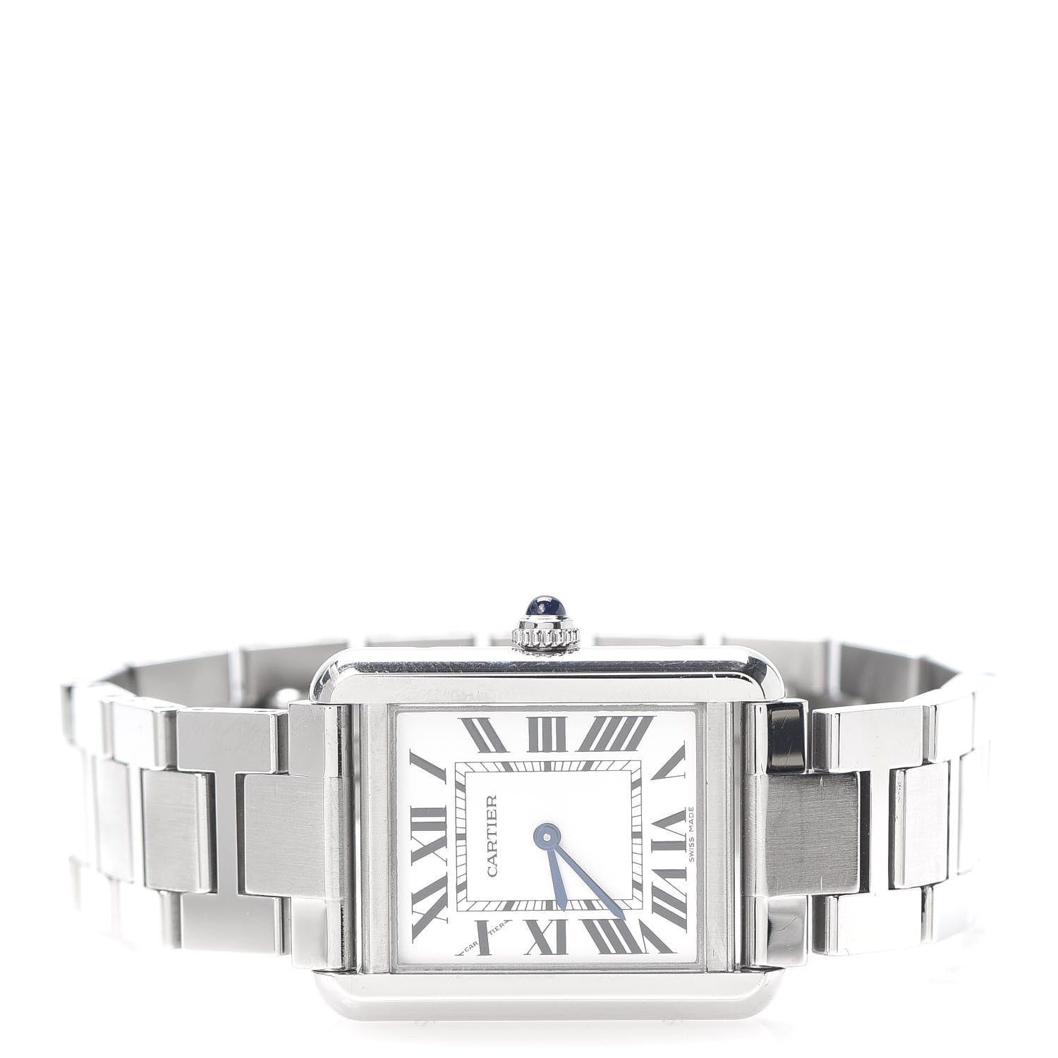 Cartier Stainless Steel 24mm Tank Solo Quartz Watch 3 of 8