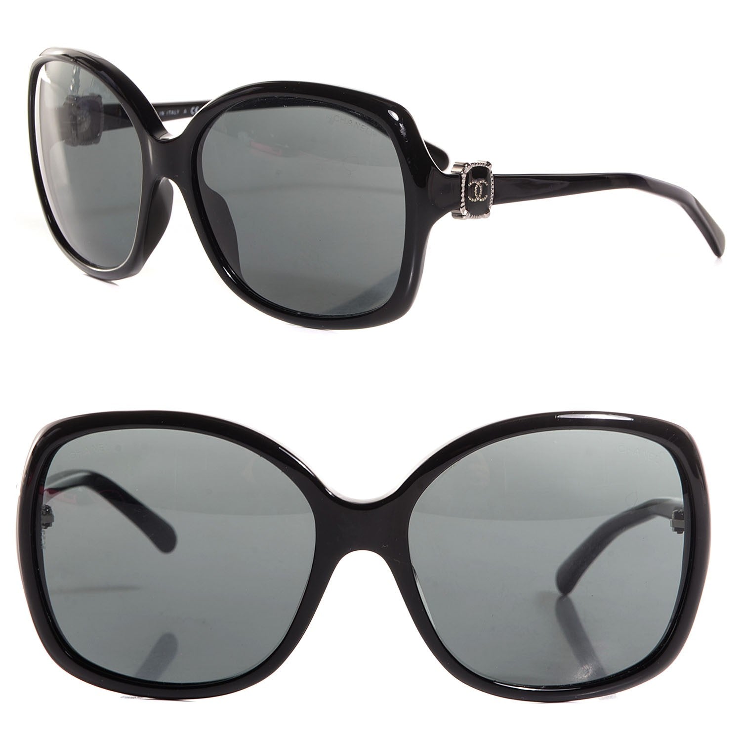 Chanel CC Sunglasses 5174 Black 1 of 5