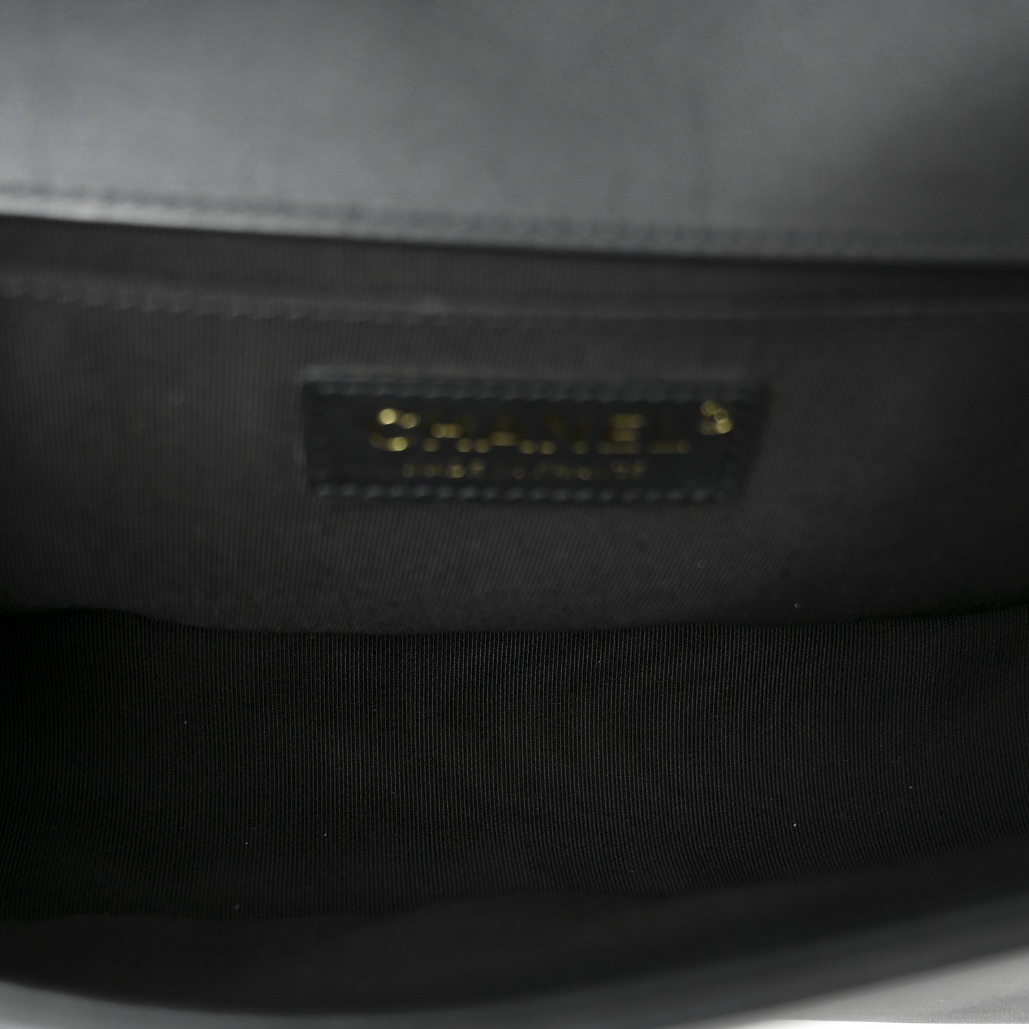 Chanel Calfskin Medium Boy Logo Top Handle Flap Black 5 of 10