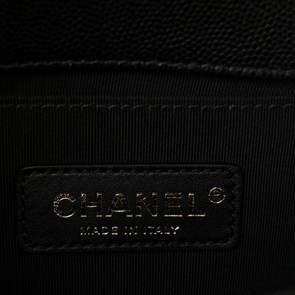 Chanel Caviar Quilted Small Boy Flap Black 6 of 11