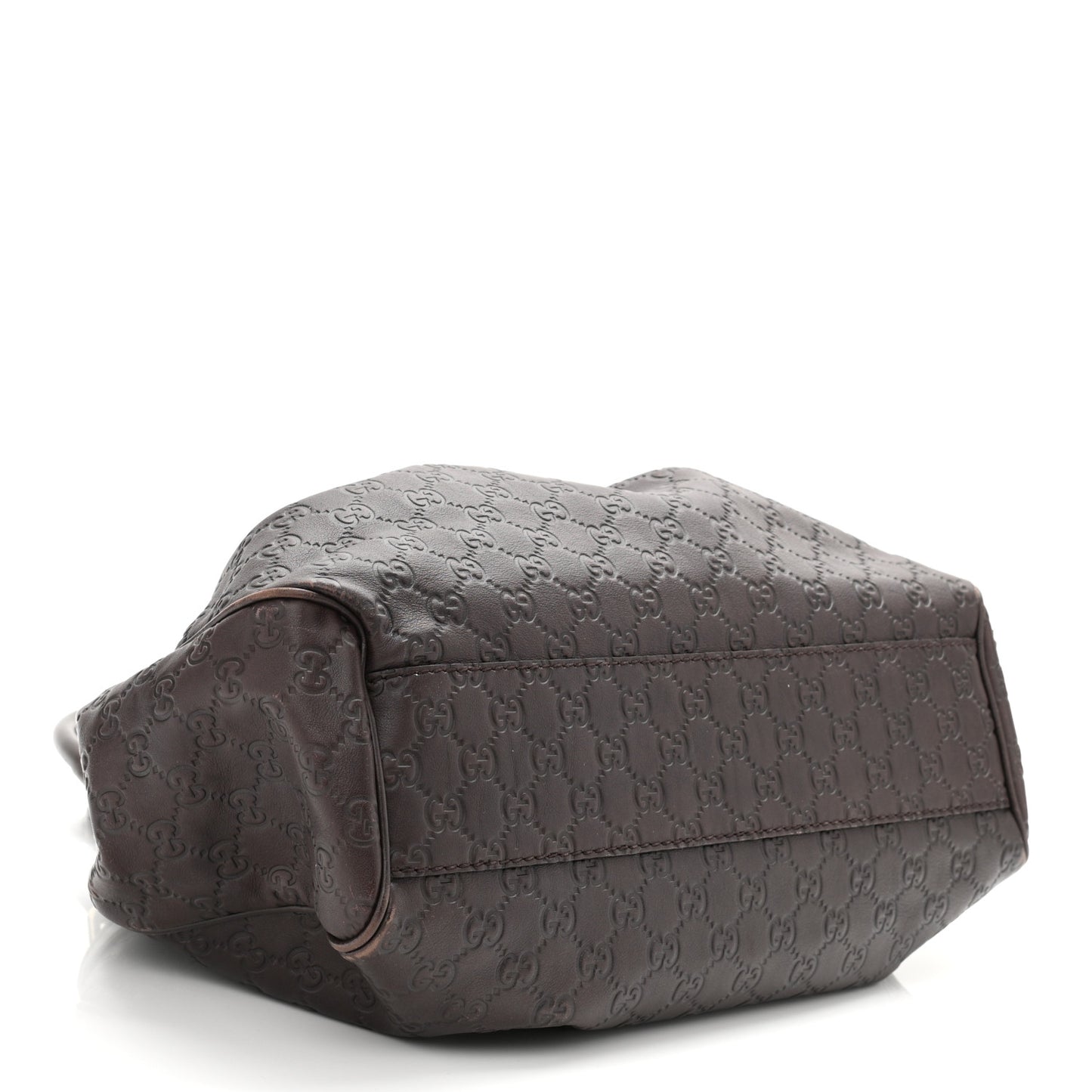 Guccissima Medium Sukey Tote Chocolate