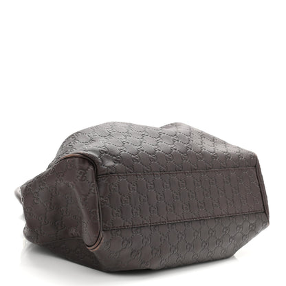 Gucci Guccissima Medium Sukey Tote Chocolate 4 of 10
