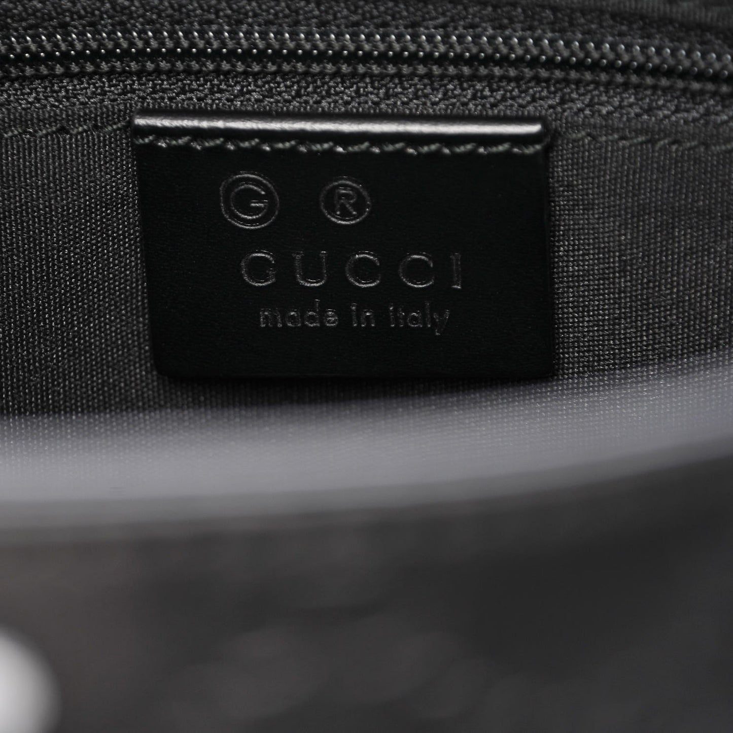 Guccissima Signature Shoulder Bag Black
