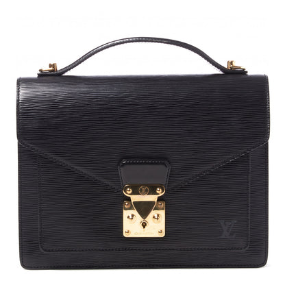 Louis Vuitton Epi Monceau Black 1 of 9